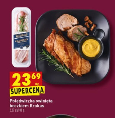 Polędwiczka owinięta boczkiem Krakus animex promocja