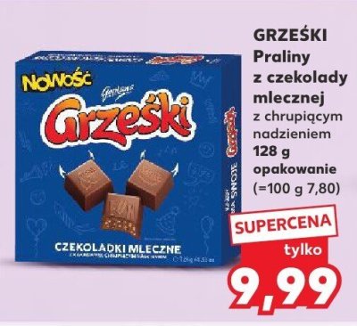 Czekoladki mleczne promocja w Kaufland
