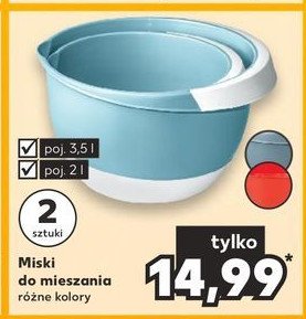 Miski do mieszania 3.5 l + 2 l promocja