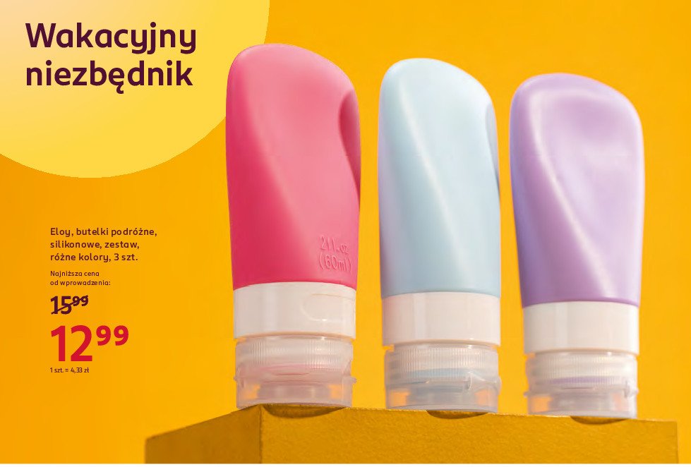 Butello podróżne 60 ml Eloy promocja w Rossmann