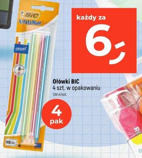 Ołówek Bic evolution promocja