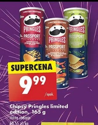 Chipsy french style steak frites Pringles passport flavours promocja