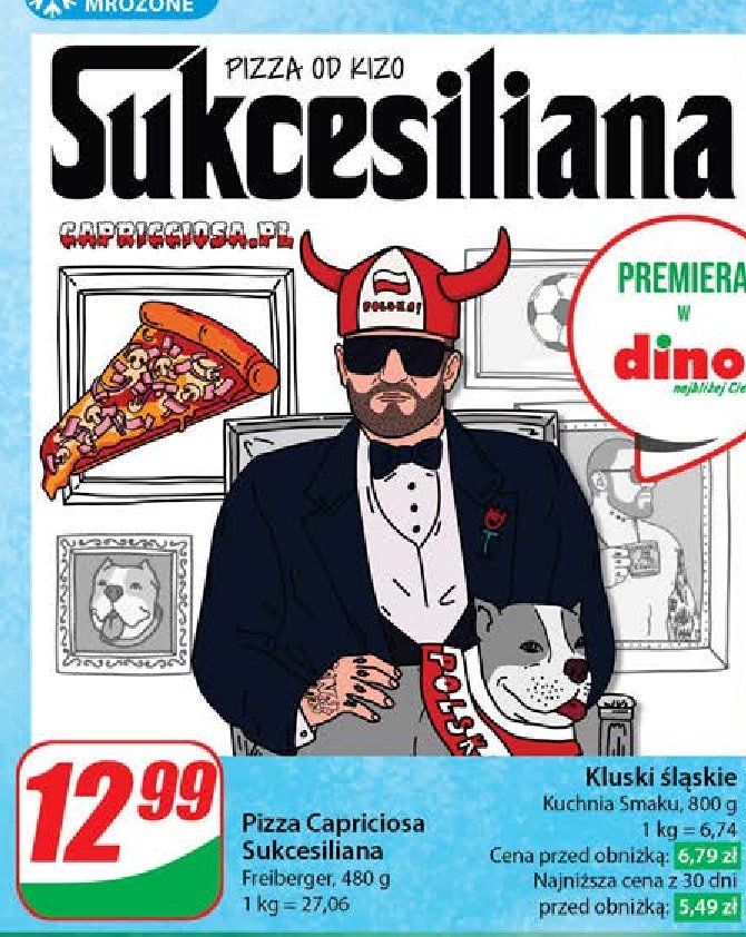 Pizza capriciosa Sukcesiliana promocja