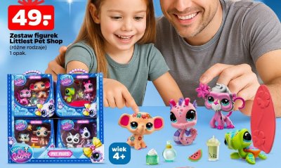 Zestaw figurek Littlest Pet Shop różne rodzaje promocja w Netto