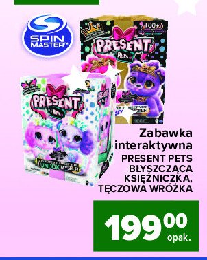 Zabawka present pets t臋czowa wr贸偶ka Spin master promocja