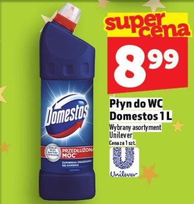 Płyn do WC Domestos 1 L promocja w TOPAZ