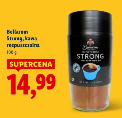 Kawa rozpuszczalna Strong promocja w Lidl
