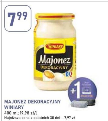 Majonez dekoracyjny winiary promocja w Stokrotka