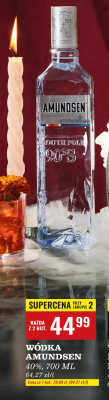Wódka Amundsen 40% promocja w Biedronka
