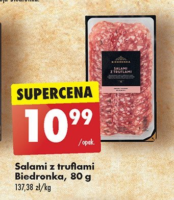 Salami z truflami Biedronka promocja