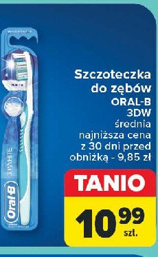 Szczoteczka do zębów Oral-b 3d white promocja w Carrefour Market