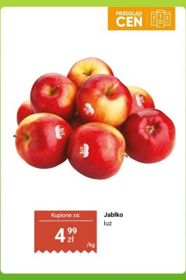 Jabłko luz promocja w Dino