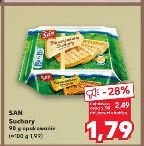 Suchary bieszczadzkie San promocja