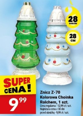 Znicz Z-70 Kolorowa Choinka Rolchem promocja w Twój Market