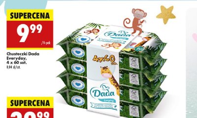 Chusteczki rumianek i alantoina Dada everyday promocja