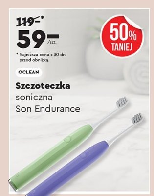 Szczoteczka soniczna Oclean Son Endurance promocja w Biedronka