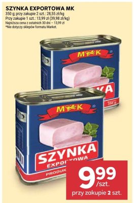 Szynka Exportowa MK promocja w Stokrotka