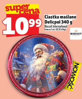 Ciastka maślane Delicipol promocja w TOPAZ
