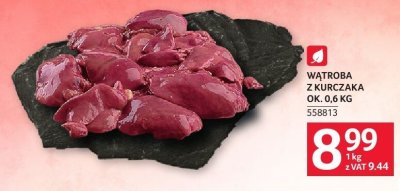 Wątroba z kurczaka ok. 0.6 kg promocja w Selgros