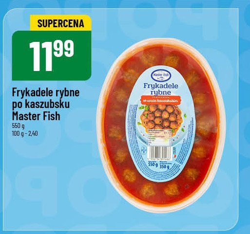 Frykadele rybne Master fish promocja w POLOmarket