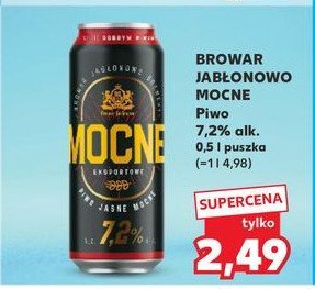 Piwo Browar jabłonowo mocne promocja w Kaufland