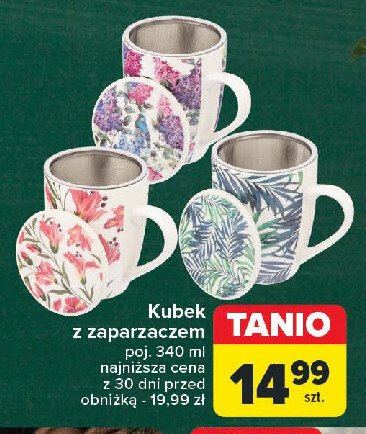 Kubek z zaparzaczem 340 ml promocja