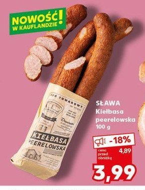 Kiełbasa peerelowska Sława promocja w Kaufland