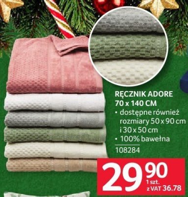 Ręcznik Adore 70 x 140 cm promocja w Selgros