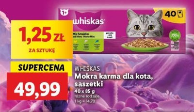 Karma dla kota mix smaków Whiskas promocja