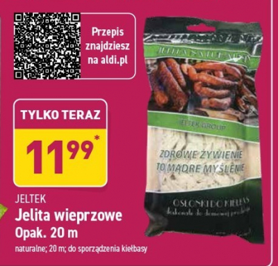 Jelita wieprzowe 20 mb Jeltek promocja