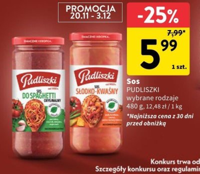Sos wybrane rodzaje promocja w Intermarche