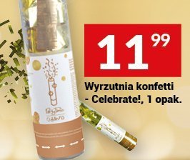 Wyrzutnia konfetti Celebrate!, 1 opak. promocja w Twój Market