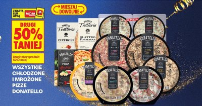 Wszystkie chłodzone i mrożone pizze DRUGA -50% promocja w Biedronka