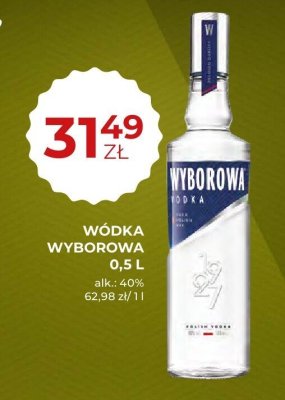 Wódka Wyborowa 0,5 L promocja w Duży Ben