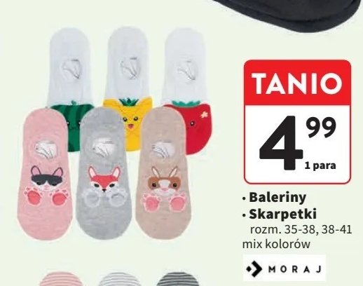 Skarpety damskie 38-41 Moraj promocja