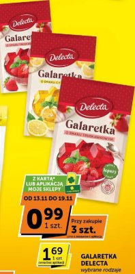 Galaretka Delecta promocja w Groszek