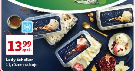 Lody waniliowe Scholler ice cream promocja w ABC