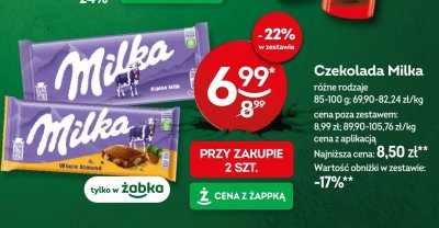 Czekolada promocja w Żabka