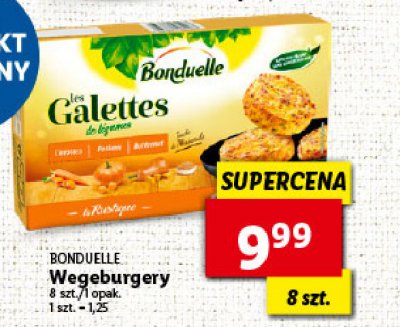 Wegeburgery z marchwi dyni i orzech贸w pi偶mowych Bonduelle promocja
