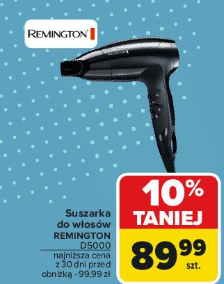 Suszarka d5000 Remington promocja w Carrefour