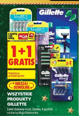 Wszystkie produkty Gilette promocja w Biedronka