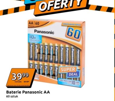 Baterie AAA 60 szt. promocja w Action