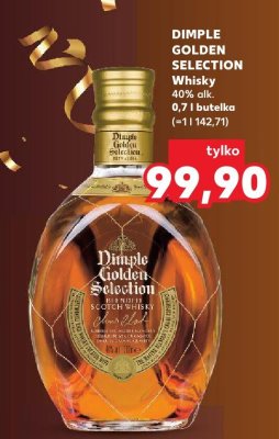 Whisky Golden Selection promocja w Kaufland
