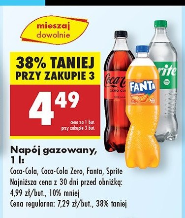 Napój Coca-cola promocja w Biedronka