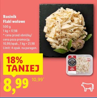 Flaki wołowe  promocja w Lidl