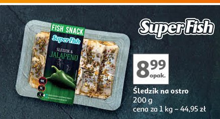 Śledzik z jalapeno Superfish promocja