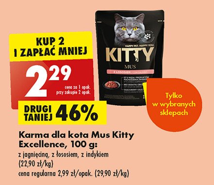 Mus z jagnięciną Kitty excellence promocja