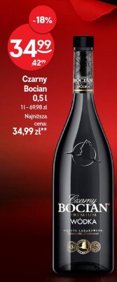 Wódka Czarny Bocian 0,5l promocja w Żabka