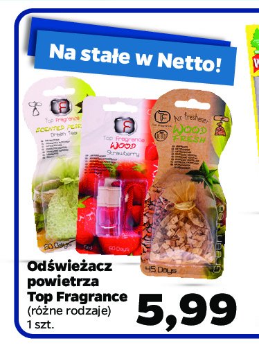 Odświeżacz wood fresh green tea Top fragrance promocja
