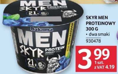 Skyr Men proteinowy 300 g promocja w Selgros
